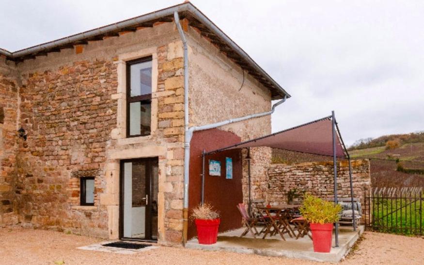 Hotel Au Petit Bonheur chez Bambina Leynes Exterior foto